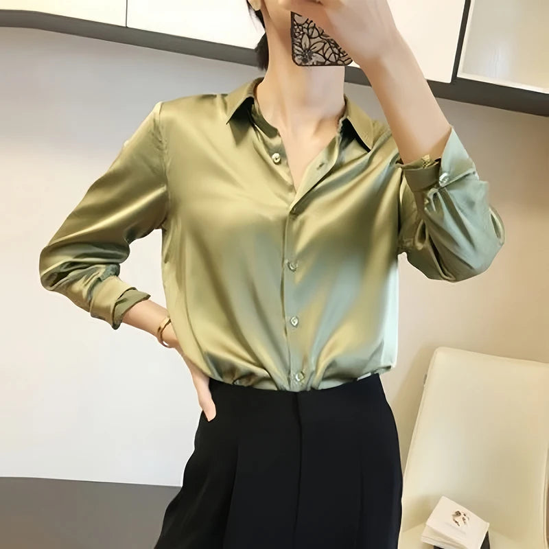 Long Elegant French Blouses