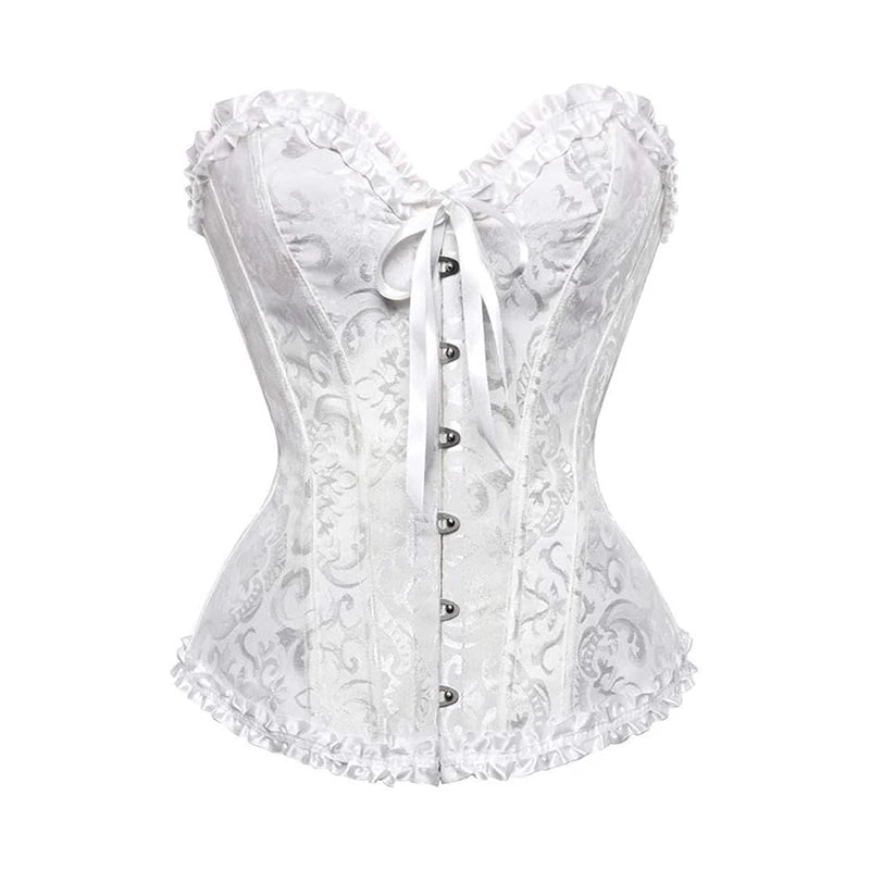 Floral Laced Corset