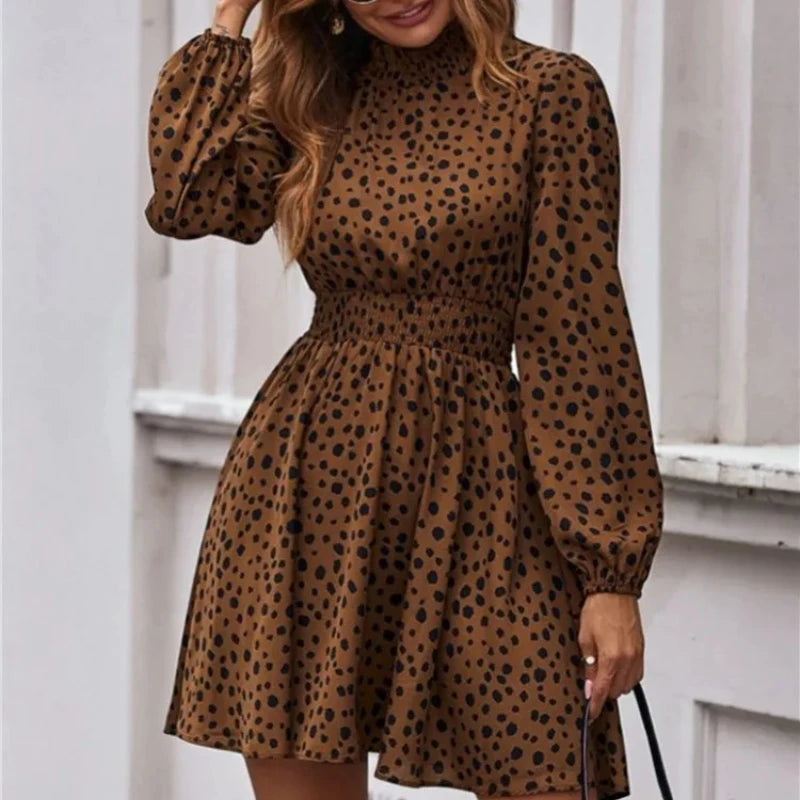 Casual Boho Long Sleeve Dress