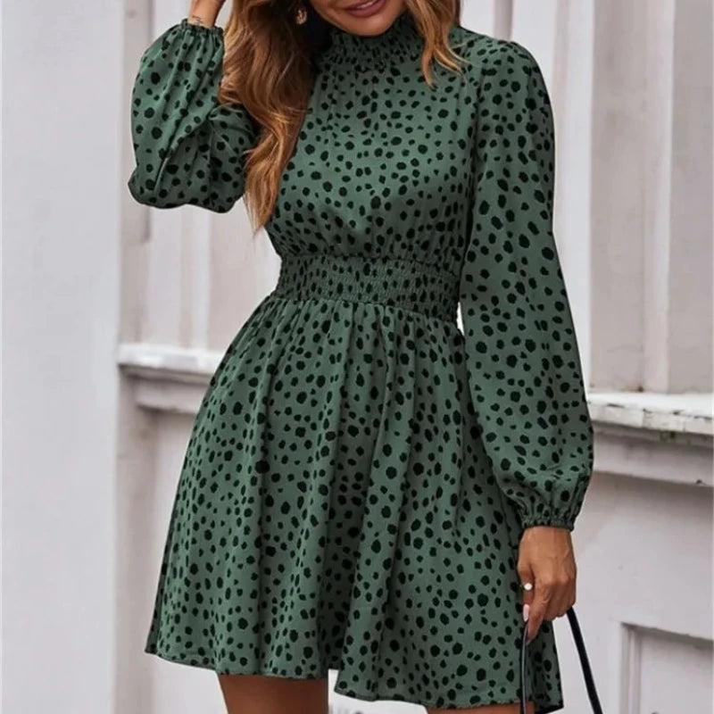 Casual Boho Long Sleeve Dress