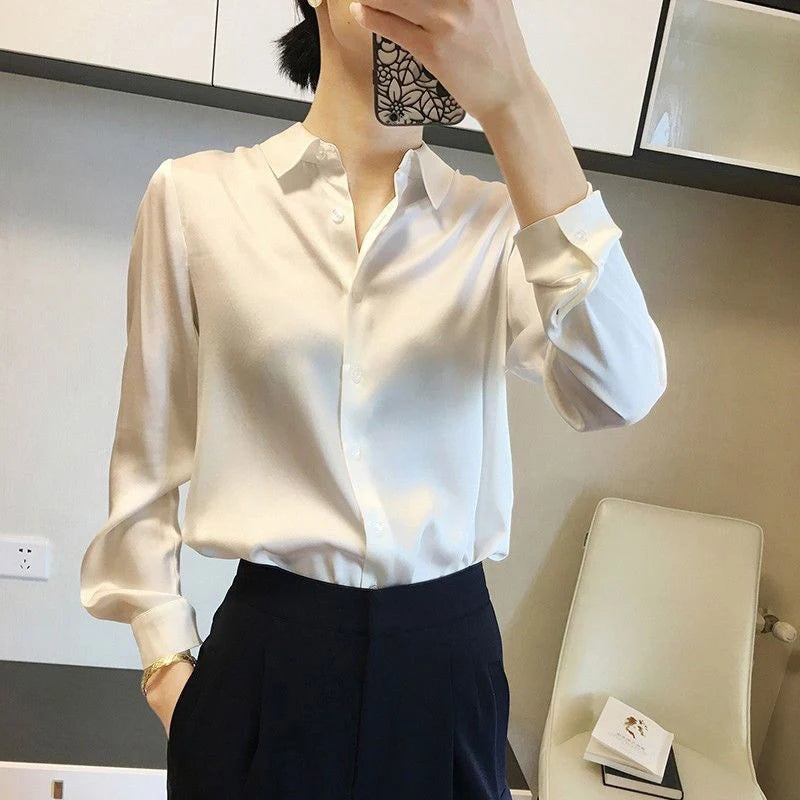 Long Elegant French Blouses