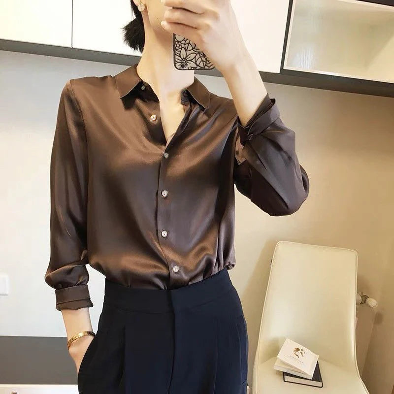 Long Elegant French Blouses