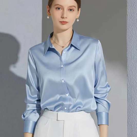 Long Elegant French Blouses